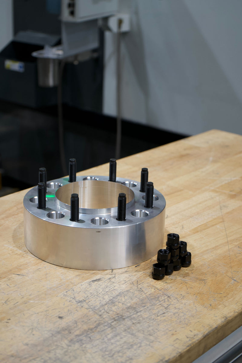 f-450 hub centric wheel spacers , 8x225 super duty for f550 f450