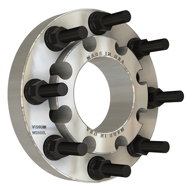 8x225 to 8x275 wheel adapters rim adaptor hub centric billet aluminum custom made wheel spacers for Ford F-450 8 lug dually wheel spacers conversion