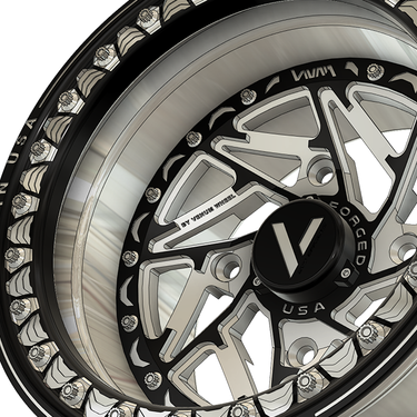 V-6 Beadlock UTV Wheels Lightweight Billet Aluminum For Can Am RZR YXZ