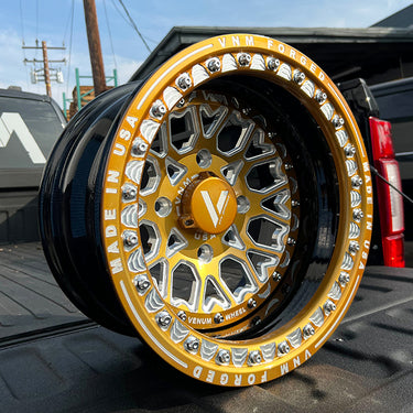 V-3 Beadlock UTV Wheels Lightweight Billet Aluminum For Can Am RZR YXZ
