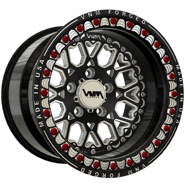 V-3 Beadlock VNM Forged Aluminum Wheels Polaris Rzr Pro R S