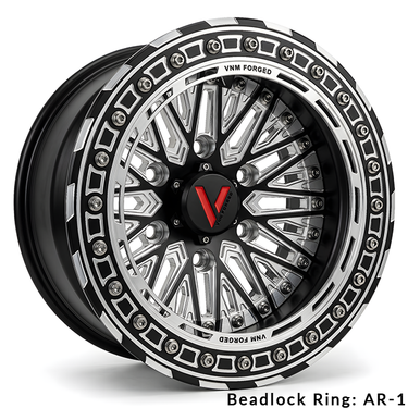 V-1 The Argo VNM Forged UTV Beadlock Wheels Can Am Maverick R