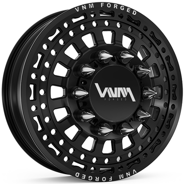 V-7 VNM Forged Dually Wheels 10x285.75 Custom Made Truck Rims Big Rig