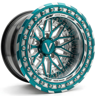 V-8 Beadlock VNM Forged Aluminum Wheels Polaris Rzr Pro R S Xpedition