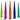 20 Pc 12x1.5 Spike Lug Nuts 6" Tall - Powder Coated - Various Colors
