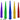20 Pc 14x1.5 Spike Lug Nuts 6" Tall - Powder Coated - Various Colors