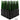 32 pcs 14x2 black and illusion greem twist swirl spike lug nuts black widow