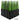 20 pcs 12x1.5 black and illusion sour apple swirl spike lug nuts black widow