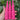 1 pc 12x1.5 gloss hot pink spike lug nuts 4.5" tall powder coated durable coating