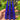 16 pc 12x1.25 illusion blue spike lug nuts 4.5" tall powder coated durable coating prismatic powder coating