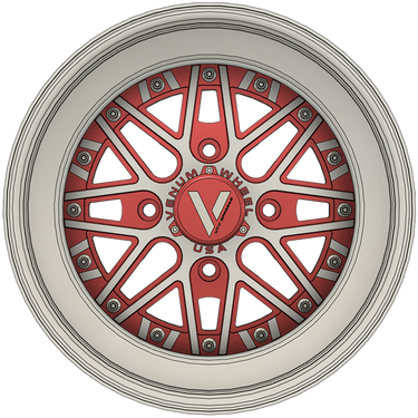 V-2 UTV Wheels Billet Aluminum Lightweight For Can Am Rzr Yxz