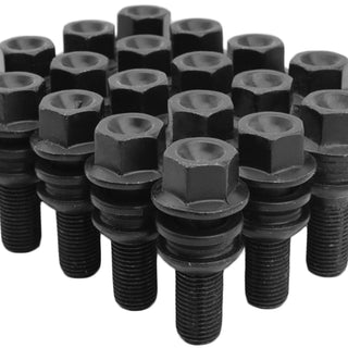lug bolts for oem wheels in black and zinc. 14x1.5 12x1.5 ball seat wheel bolts R12 R13 R14