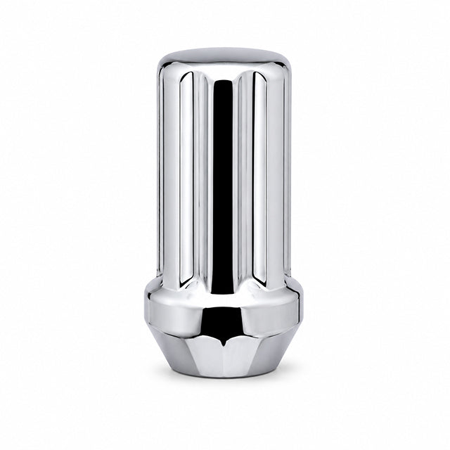 7 spline lug nuts tuner wheel lugs chrome black and custom color