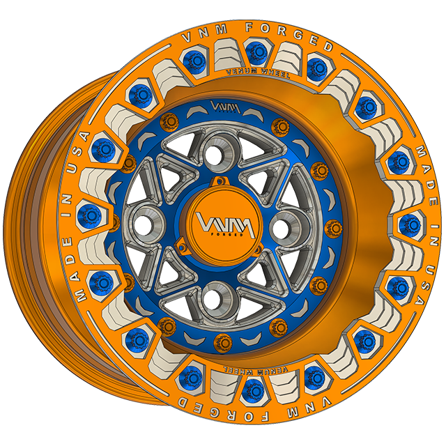 Vision Wheels Rzr V-11 Beadlock UTV Wheels Forged Aluminum For Polaris Rzr 170 & Rzr 200 ...