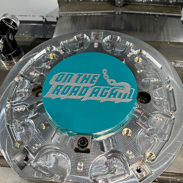 Floating Caps 10 Lug Billet Aluminum Custom Floating Wheel Caps For 10x225 Wheels ...