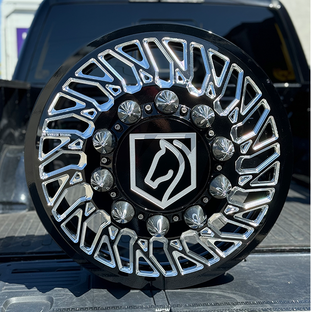 Inferno VNM Forged Dually Wheels Aluminum For 10x285.75 Bolt Pattern
