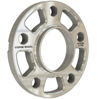 High-quality Porsche wheel spacers, fits models 911, 944, 964, 981, 986, 987, 991, 993, 996, Boxster, Cayenne, Cayman, Macan, and Panamera Turbo, 5x130 mm bolt pattern, hub-centric design