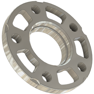 Porsche wheel spacer hub centric, 5x130 mm bolt pattern, 71.5 mm hub bore, billet 6061 aluminum, made in the USA, compatible with Porsche 911, 944, 964, 981, 986, 987, 991, 993, 996, Boxster, Cayenne, Cayman, Macan, and Panamera Turbo.