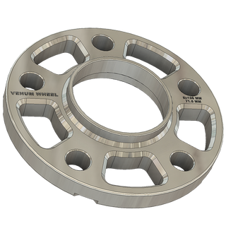 H&R wheel spacers for Porsche, 5x130 mm bolt pattern, available in 10mm, 12mm, 15mm, 17mm, 20mm, 25mm, and 30mm sizes with OEM lug bolts.