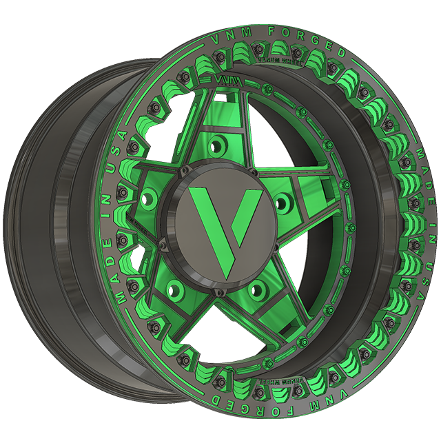 5x205 Vortex Beadlock Wheels VNM Forged Aluminum Sandrail Volkswagen ...