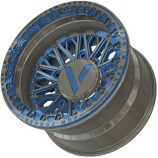 5x205 mm custom wheels off road sand paddles v8 powder coated grey blue billet cap vnm forged for sand cars beadlock tatum funco buggy wheels