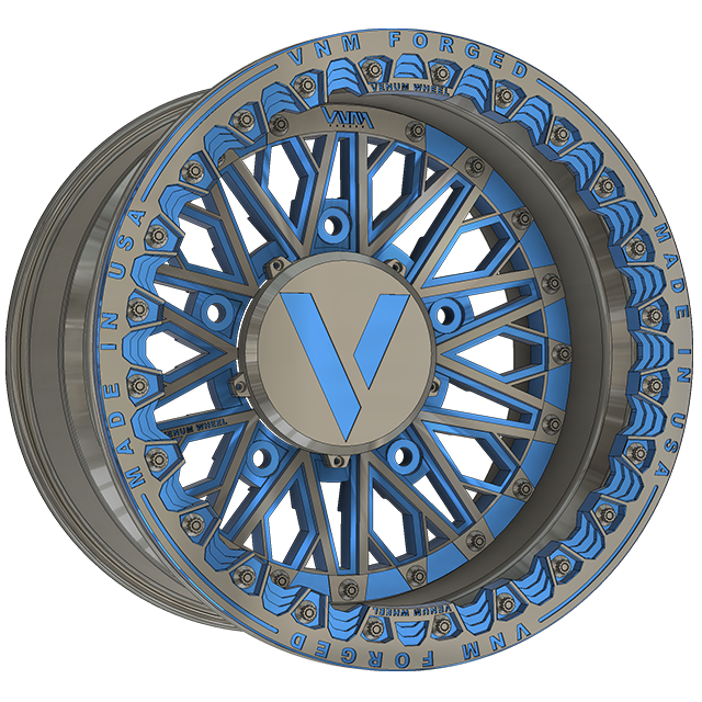 5x205 MM Sandrail Volkswagen V-8 Beadlock Wheels Forged Aluminum Buggy ...