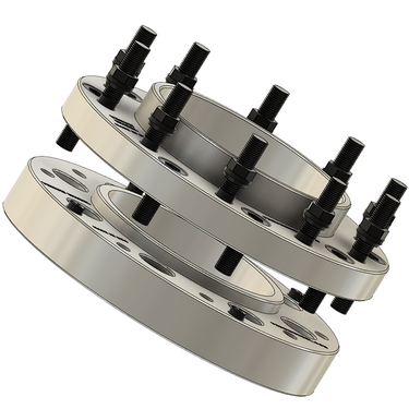2 pc wheel adapters 8x210 to 10x225 8 to 10 lugs put 19.5 wheels on a silverado sierra 3500 hub centric