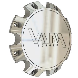 floating caps for 22.5 24.5 8x275mm wheel pattern forged wheels for ford f-650 siverado 4500 5500 aloca