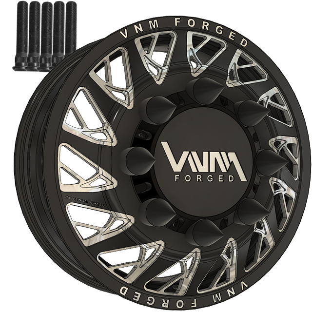 8x275 MM Cabal Dually Wheels VNM Forged Aluminum Direct Bolt On – Venum ...
