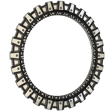 AR-4 Billet Beadlock Ring Upgrade For Forged Wheels - Custom Made