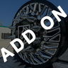 add on powder coating dually wheel service for VNM FORGED WHEELS ONLY. custom black milled / solid powder coating using prismatic powders