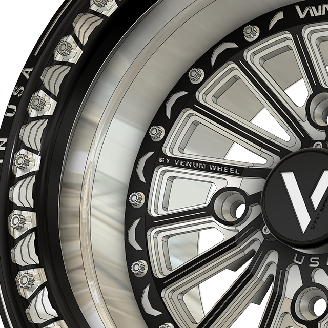 V-10 Beadlock UTV Forged Wheels Custom For Can Am RZR YXZ