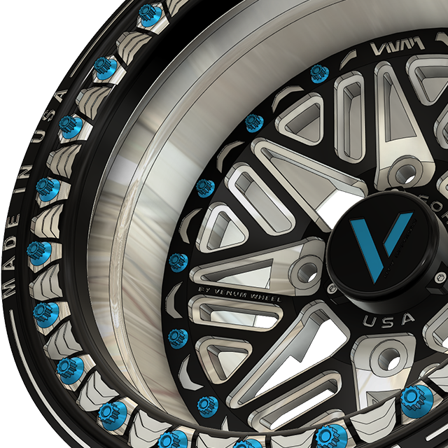 V-13 Beadlock UTV Wheels Lightweight Billet Aluminum For Can Am RZR YXZ