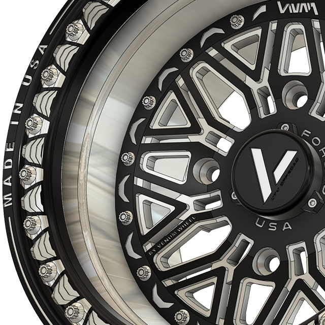 V-15 Beadlock UTV Wheels Lightweight Billet Aluminum For Can Am RZR YXZ