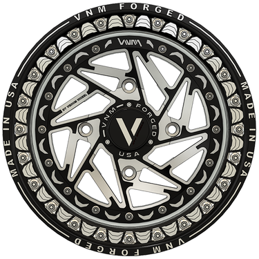 V-6 Beadlock UTV Wheels Lightweight Billet Aluminum For Can Am RZR YXZ
