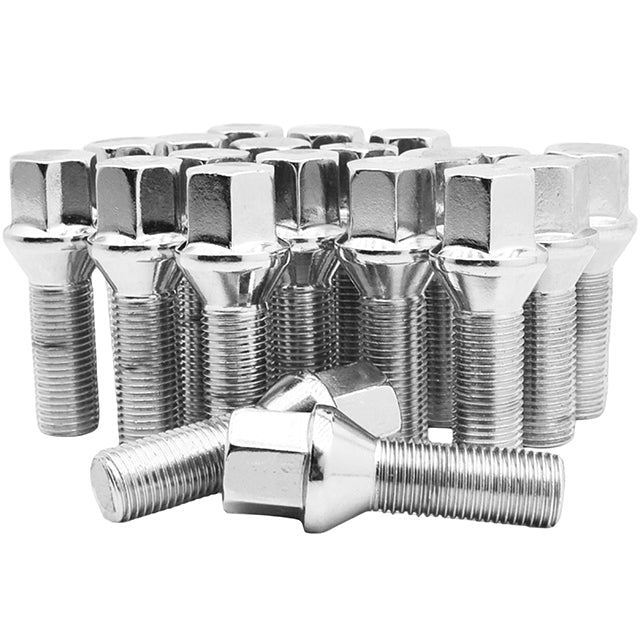 14x1.5 Conical Seat Wheel Lug Bolts, 28 MM - 60 MM Shank Length