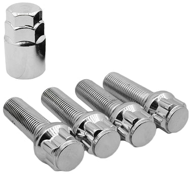 12x1.5 Ball Seat Lug Bolts (Wheel Locks) 28 MM - 60 MM Shank Length