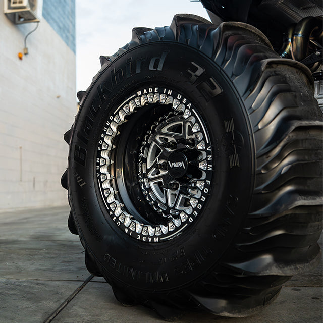 Packerd Rims Can Am Can Am Maverick R Wheels V-11 VNM Forged Beadlock UTV Wheels 6 Lug ...