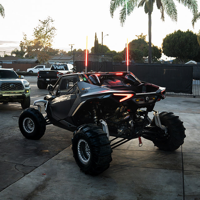 maverick r wheels, best utv wheels, forged 15x11 15x8 wtih sand tires unlimited sand paddles, beadlock, superior to metal fx wheels, destroyer, method race wheels