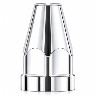 cylindrical semi truck lug nut covers, alcoa 33mm lug nuts wheel covers , billet m22x1.5 lug nuts
