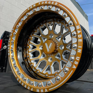 V-3 Beadlock UTV Wheels Lightweight Billet Aluminum For Can Am RZR YXZ