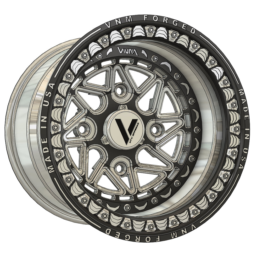 V-11 Beadlock UTV Wheels Lightweight Billet Aluminum For Can Am RZR YXZ