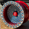 can am maverick billet wheels in beadlock rims, 6x5.5 wheels for maverick R side by side AR-2 rings V-5 with floating caps