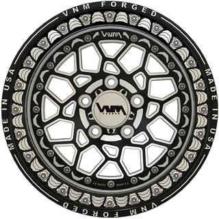 Custom VNM Forged Beadlock Wheels for side-by-side utility vehicles, a top choice for RZR enthusiasts alongside Raceline and Method Wheels