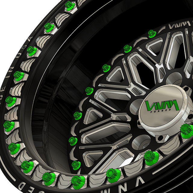 VNM Forged V15 beadlock Wheels - RZR Pro R and Xpedition's Choice Comparable to Raceline, Method, Weld Racing Wheels