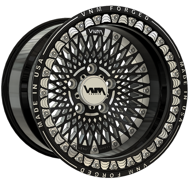 vnm forged v-5 beadlock wheels in black milled option custom powder coated best utv wheel for side by side 5x4.5 rzr super atv method wheels