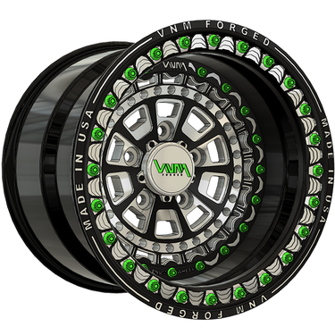 V-7 Beadlock VNM Forged Aluminum Wheels Polaris Rzr Pro R S