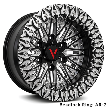 V-1 The Argo VNM Forged UTV Beadlock Wheels Can Am Maverick R