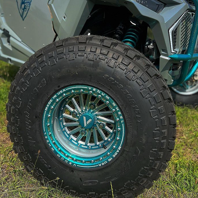 V-10 Beadlock UTV Forged Wheels Custom For Can Am RZR YXZ