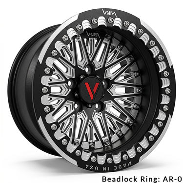 V-1 The Argo Beadlock VNM Forged Aluminum Wheels Polaris Rzr Pro R S Xpedition